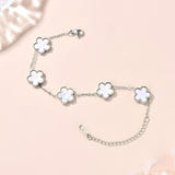 Five Leaf Multi Clover Bracelet