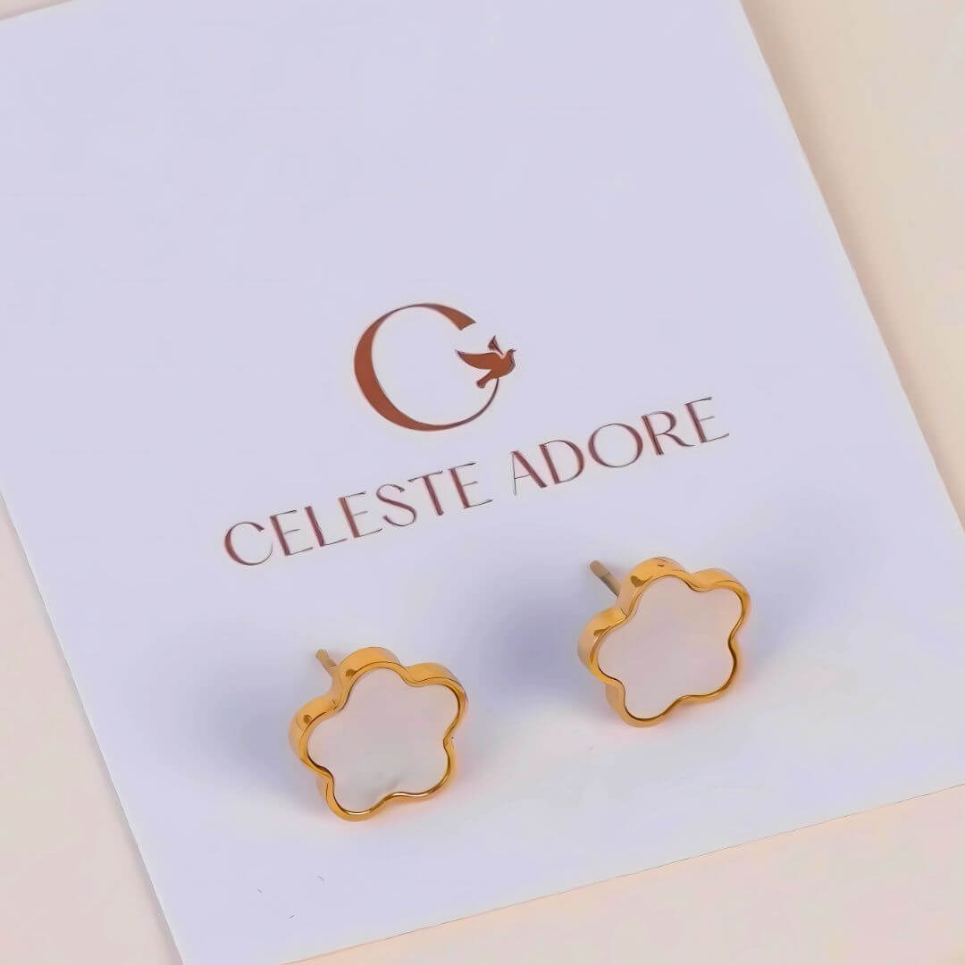 Five Leaf Clover Earrings