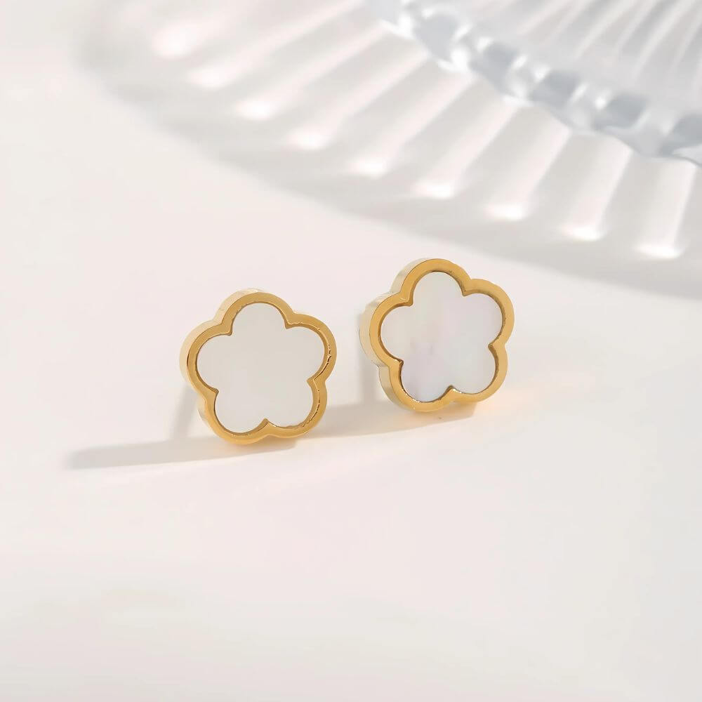 Five Leaf Clover Earrings