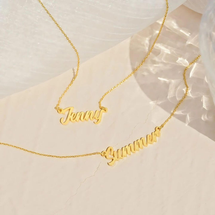 Personalised Jenny Name Necklace