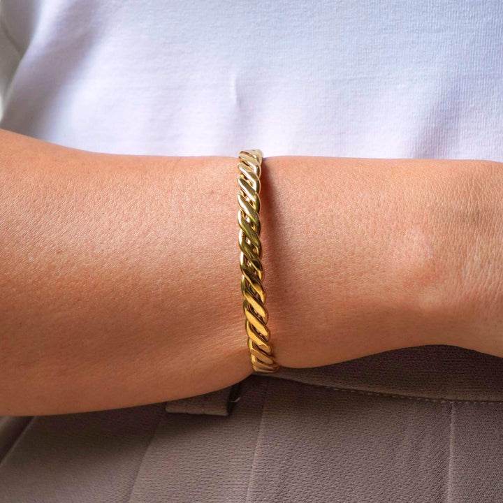 Coco Cuban Chain Bangle