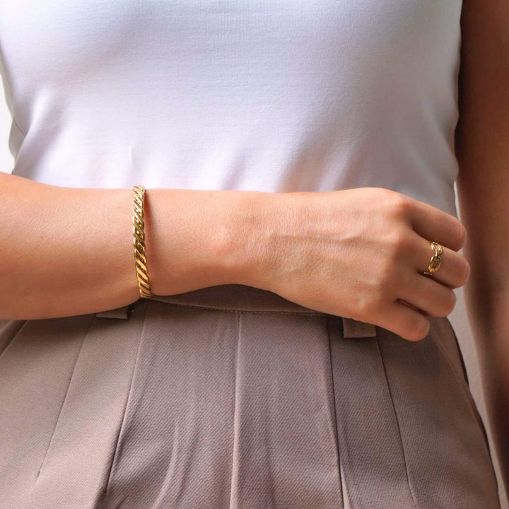 Coco Cuban Chain Bangle
