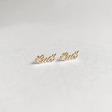 Signus Name Earrings - Celeste Adore