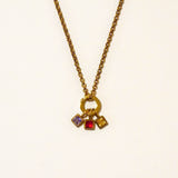 Personalised Aria Birthstone Necklace