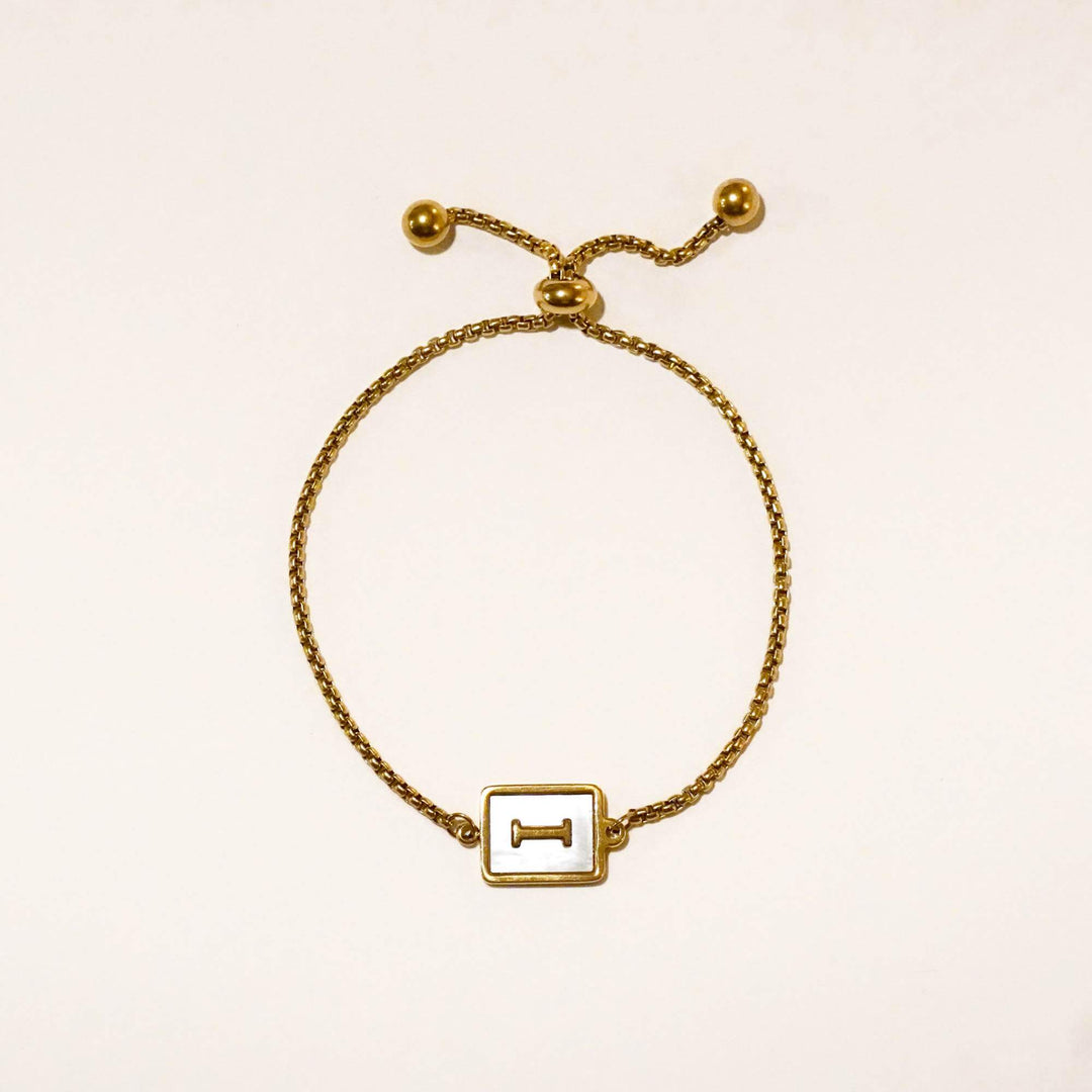 Personalised Indie Initial Bracelet