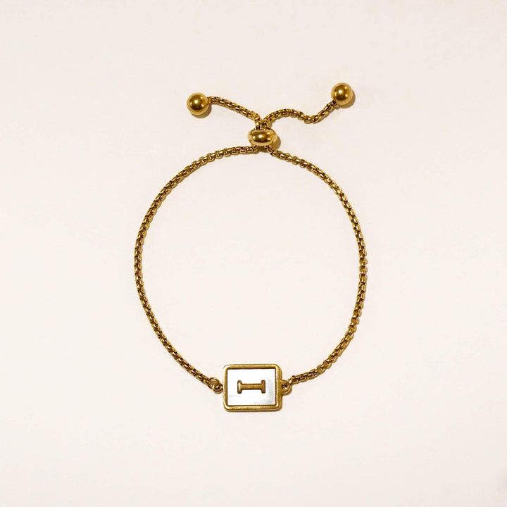Personalised Indie Initial Bracelet