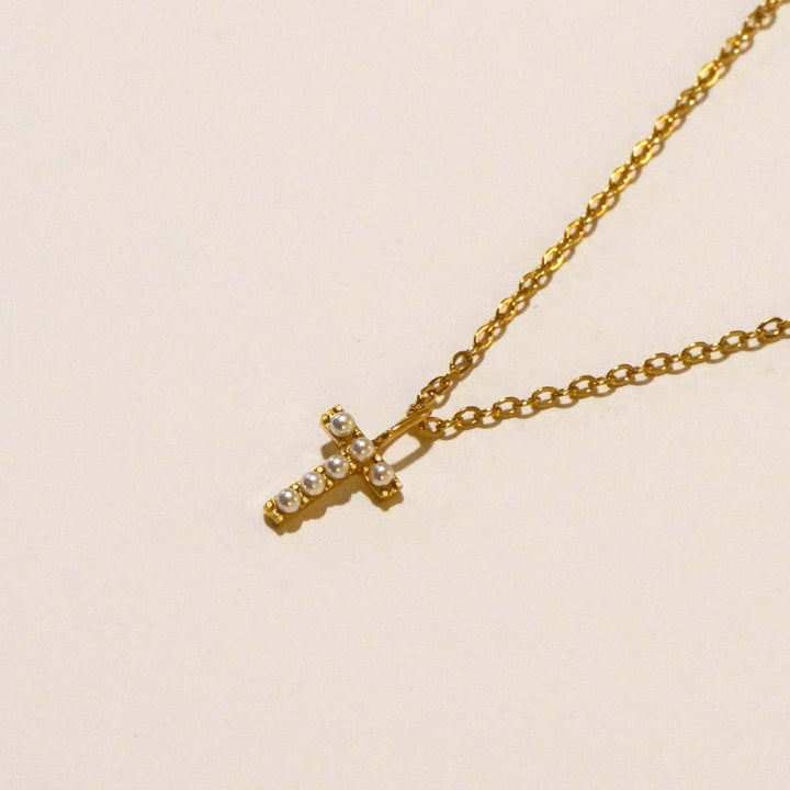 Personalised Mila Pearl Initial Necklace