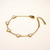 Carwen Heart Pendant Bracelet