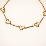 Carwen Heart Pendant Bracelet