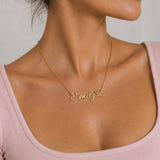 Personalised Amour Name Necklace