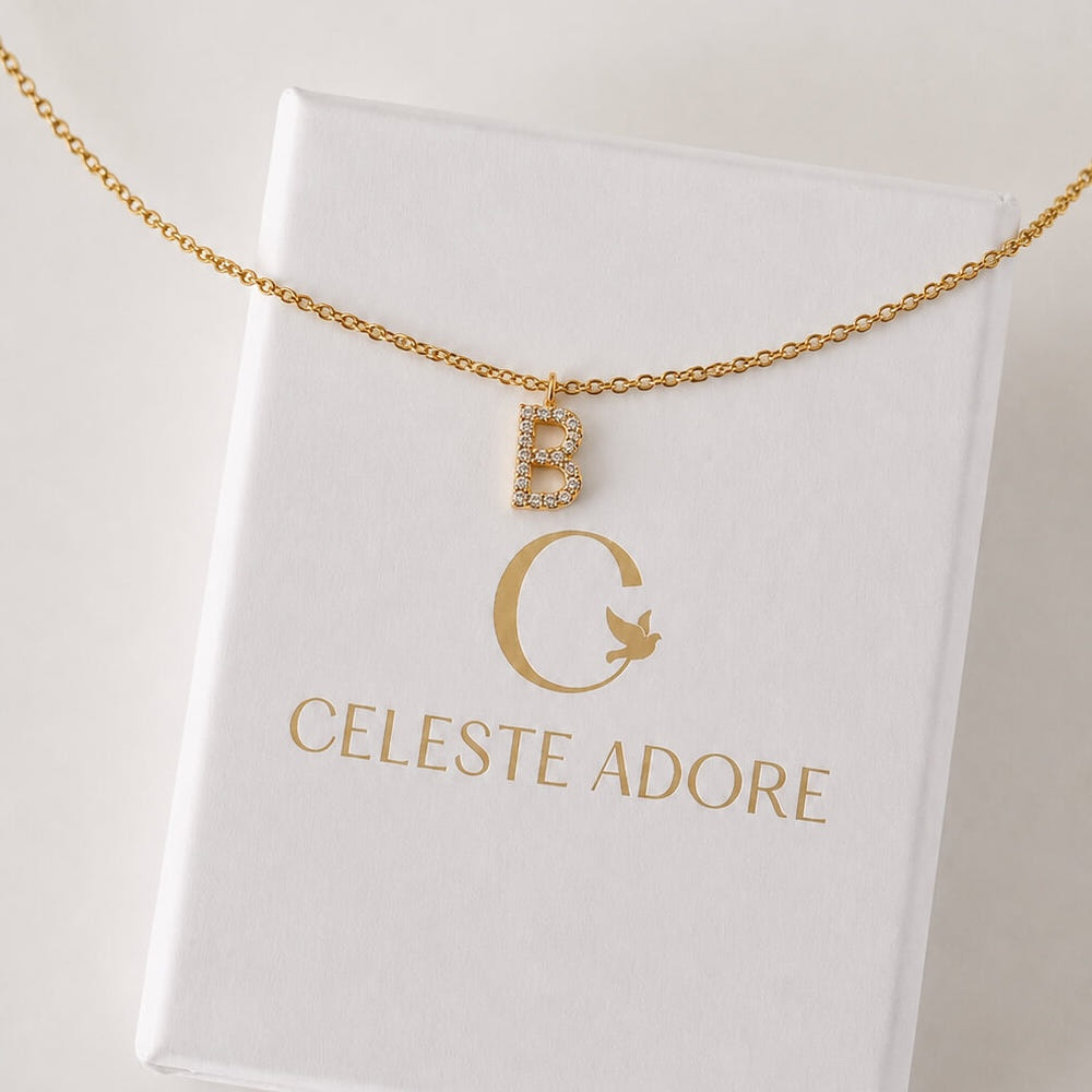 Personalised Briella Initial Necklace