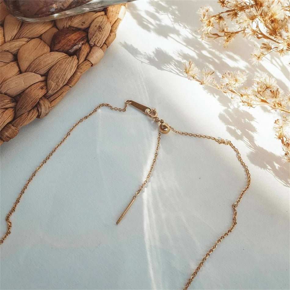 Personalised Sweet Heart Pavé Initial Necklace